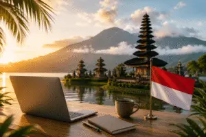 Bali, Indonesien – Symbolbild zur 0,5-Prozent-Pauschalsteuer für Freelancer 2026